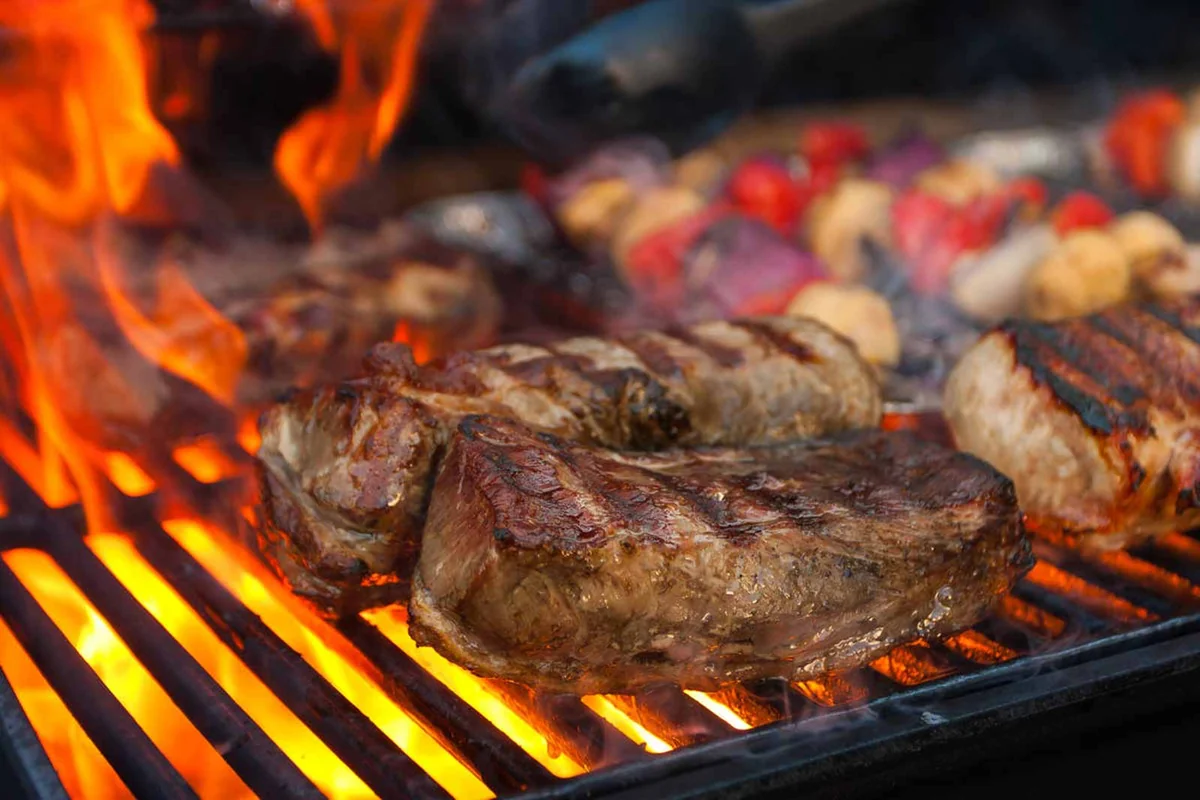 Rustikales BBQ