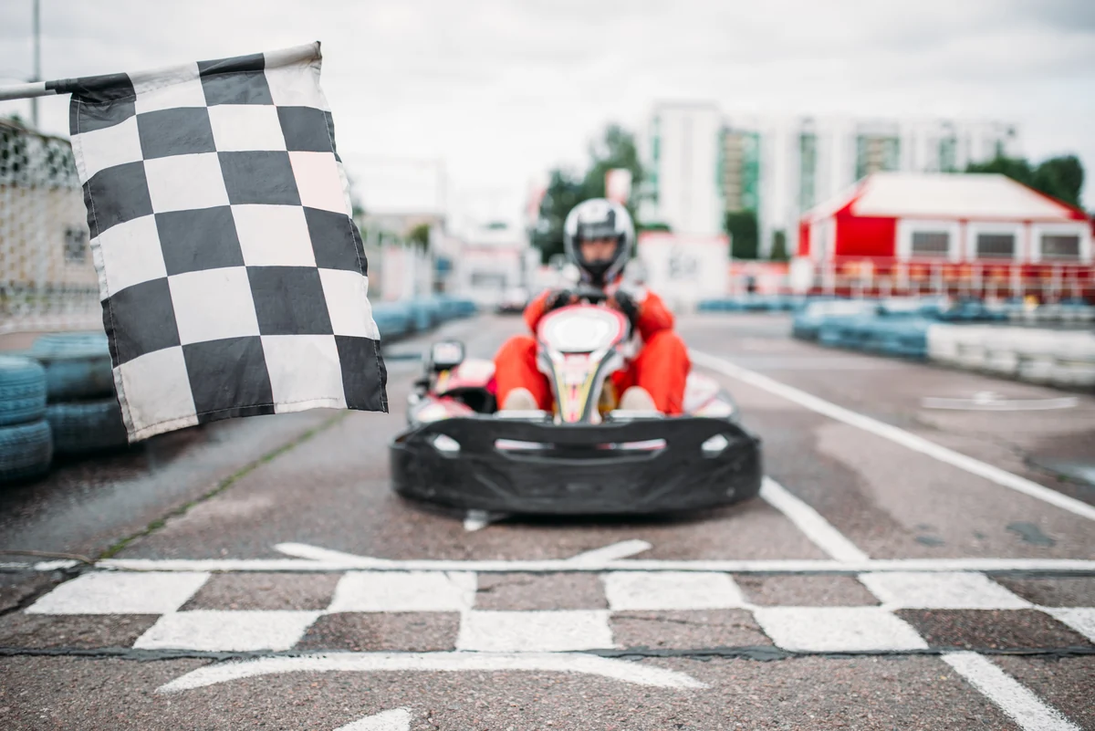 E-Kart fahren
