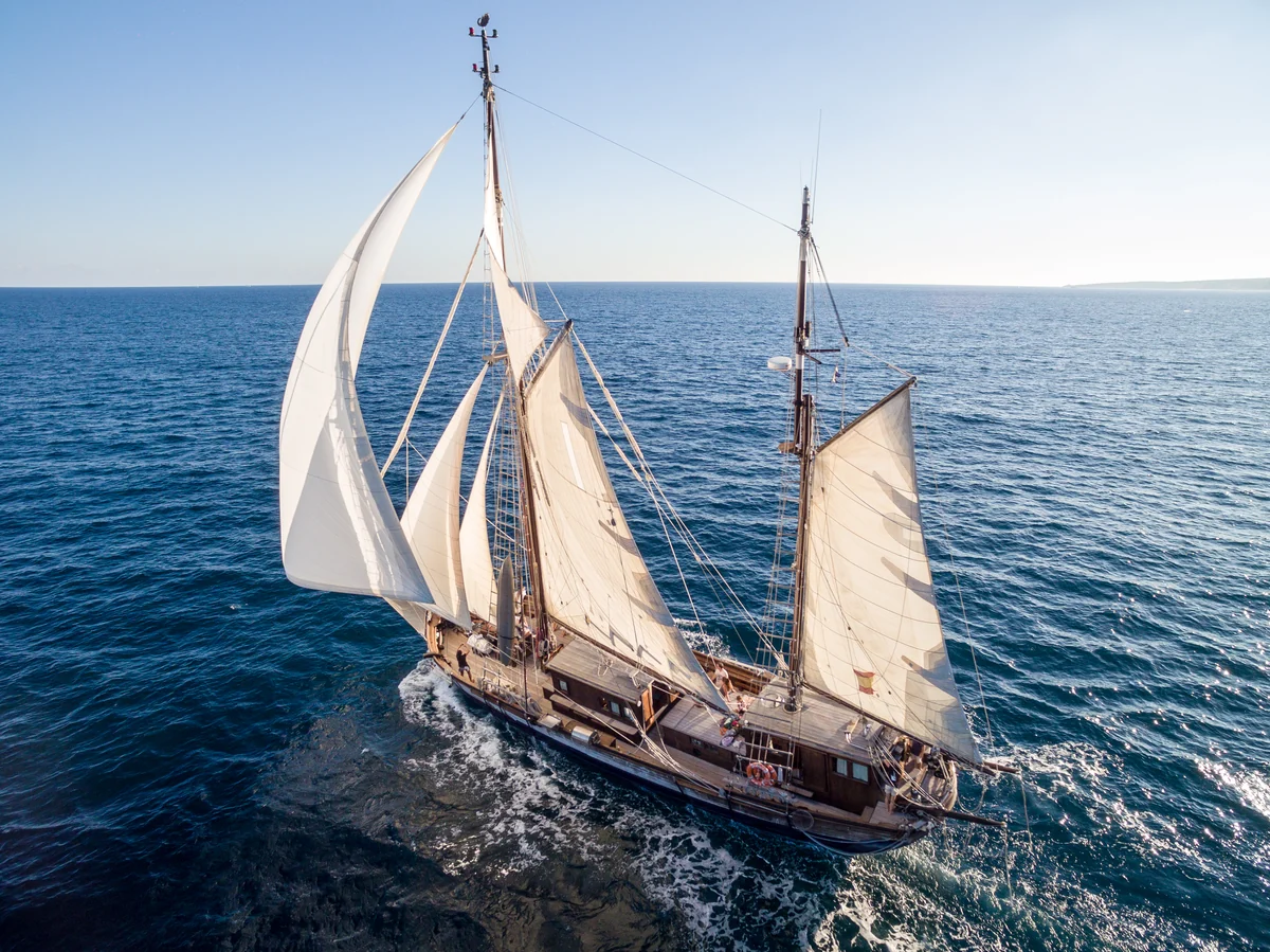 Historisches Segelschiff